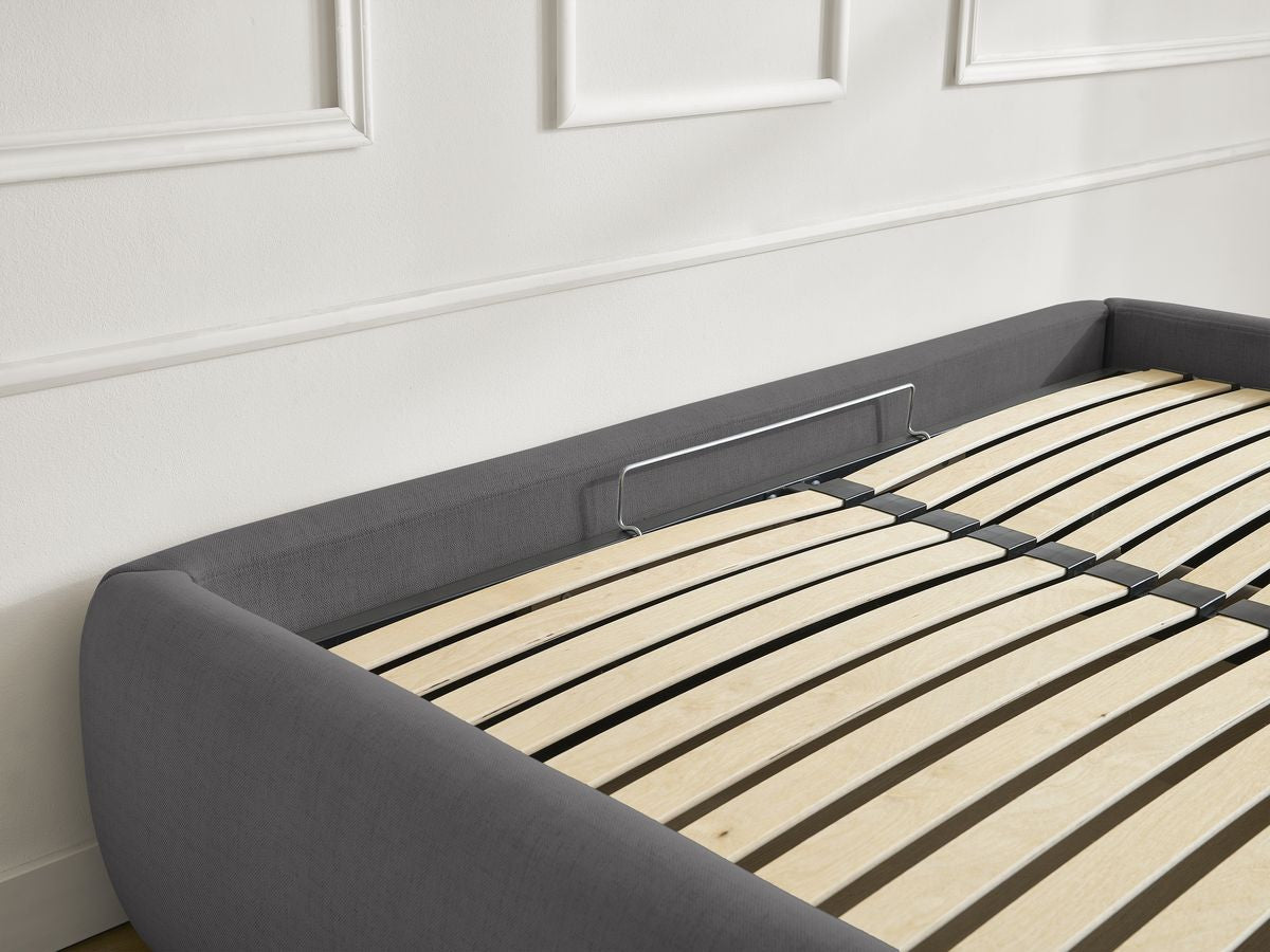 Sommier coffre INERA tissu lisse