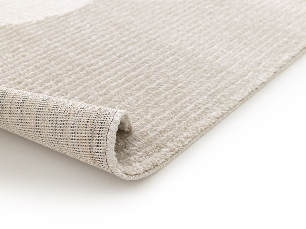 Tapis enfant poils courts WINNY motif ourson - Beige foncé