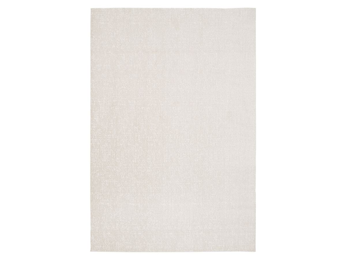 Tapis poil ras MAUREEN uni - Beige