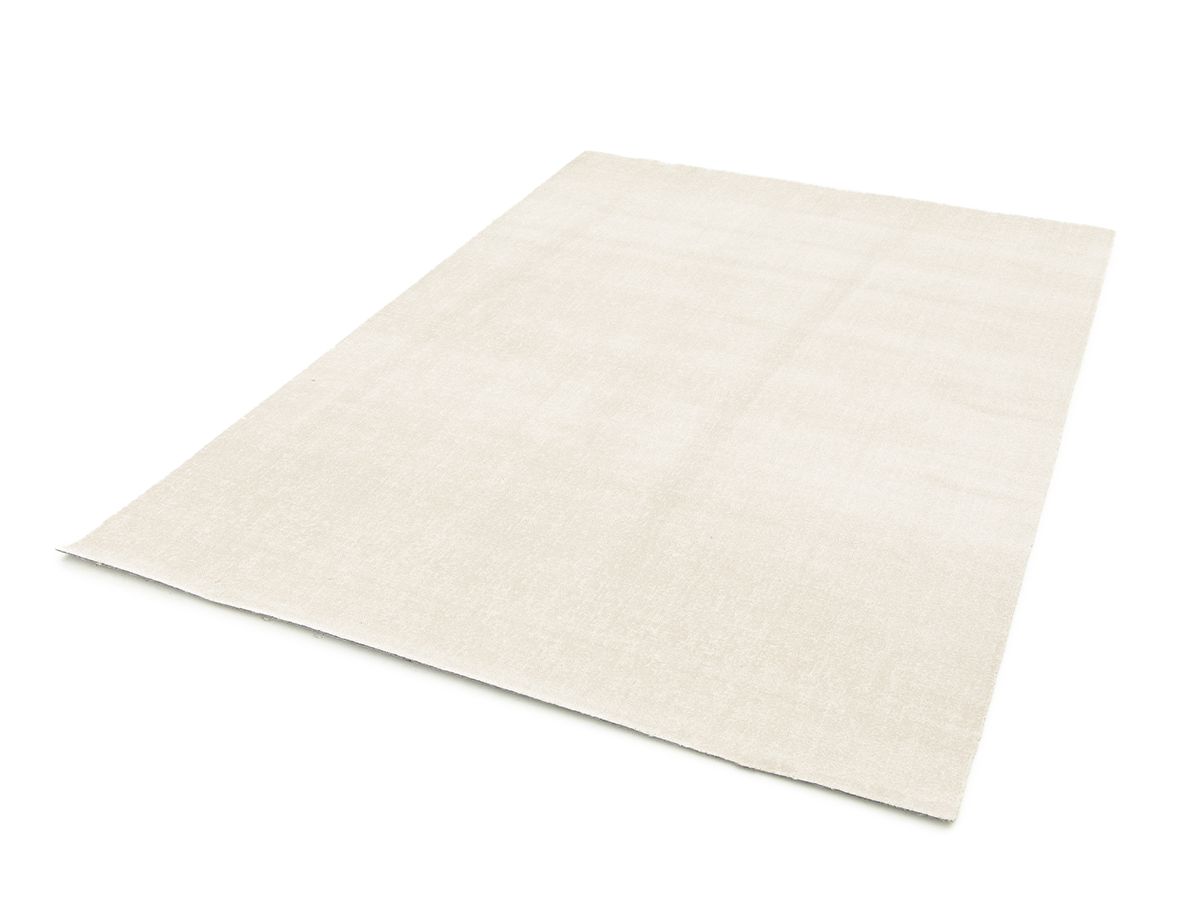 Tapis poil ras MAUREEN uni - Beige