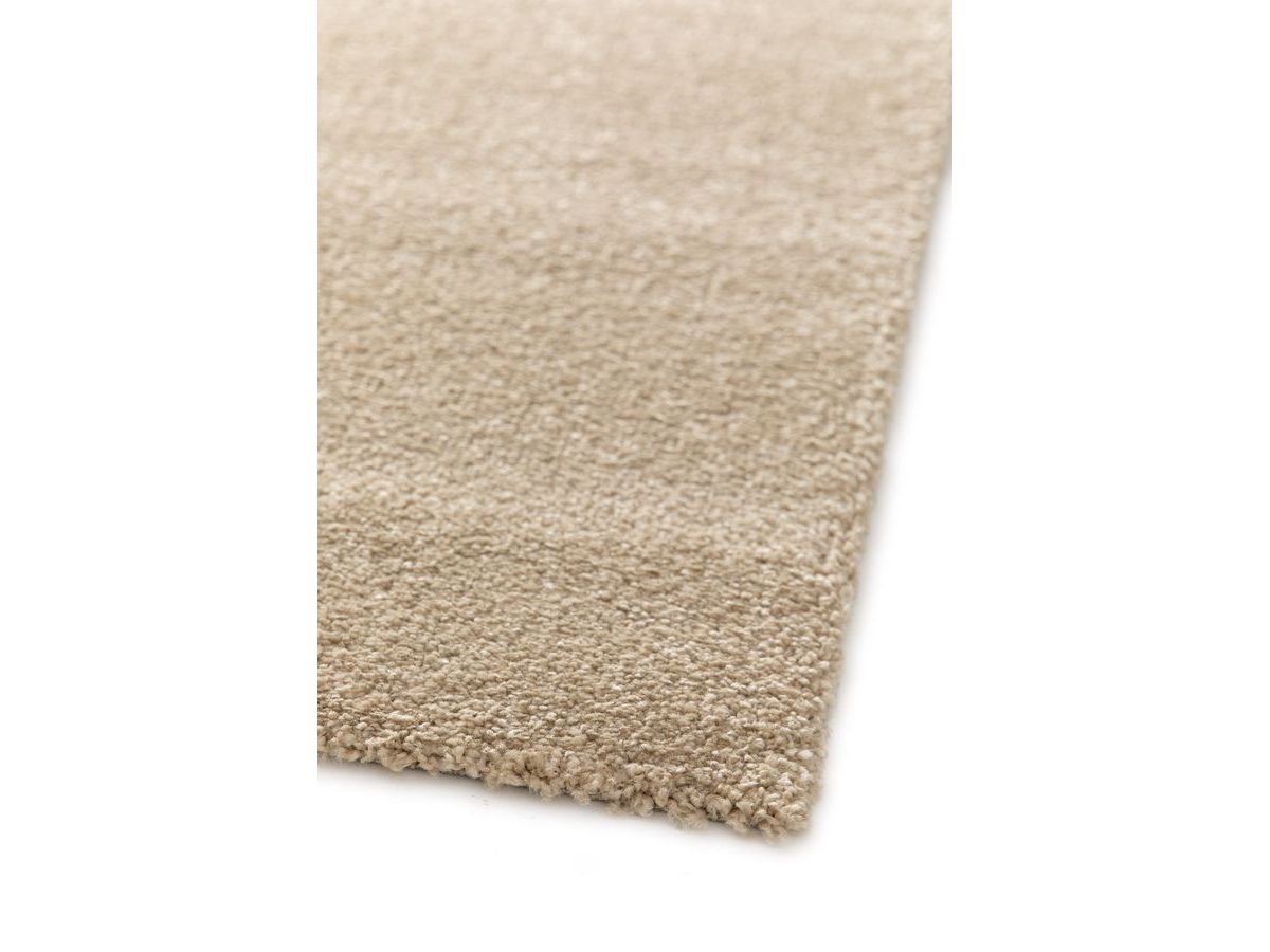 Tapis poils courts COLAS motif abstrait - Marron