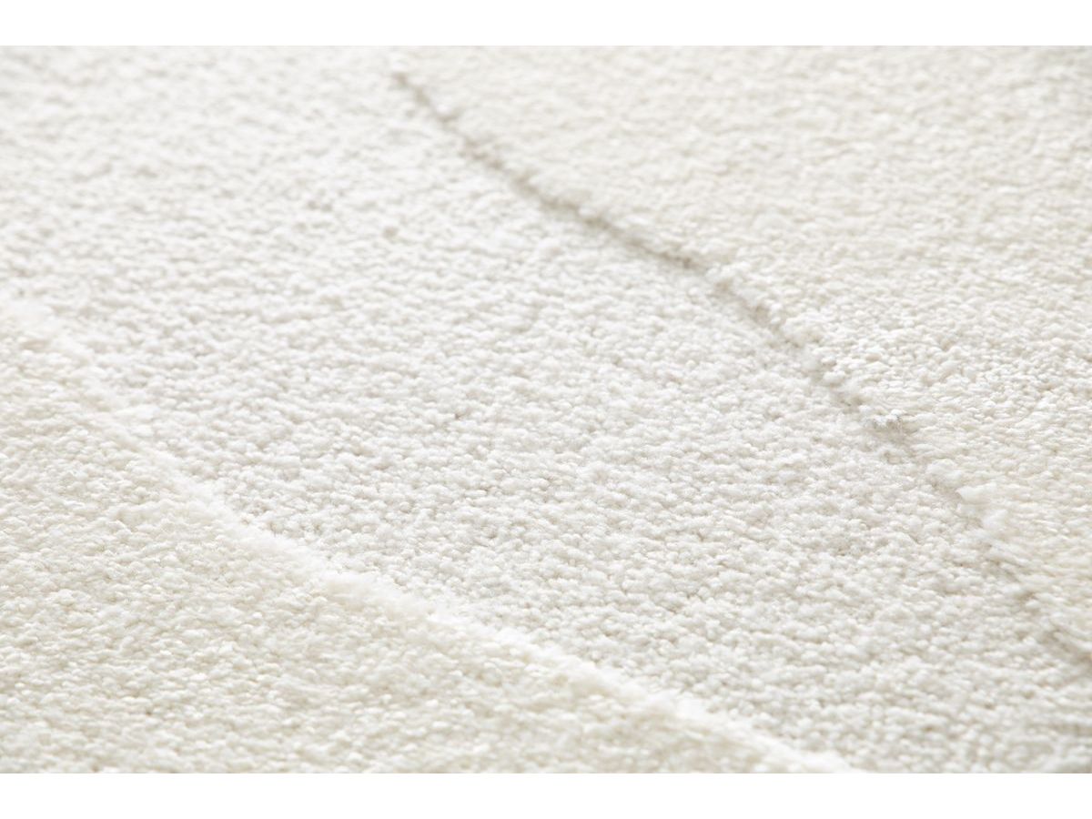 Tapis poils courts COLAS motif abstrait - Beige