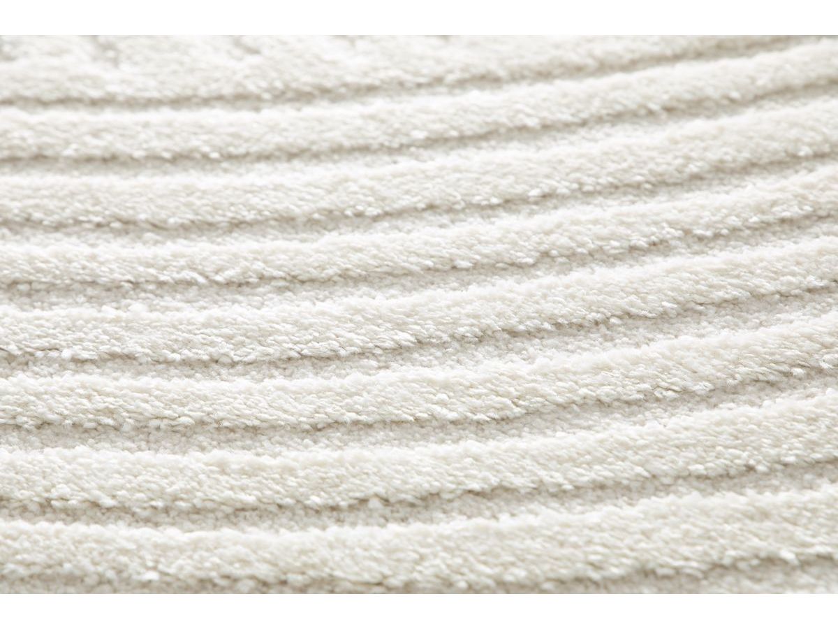 Tapis poils courts STAN motif abstrait - Beige