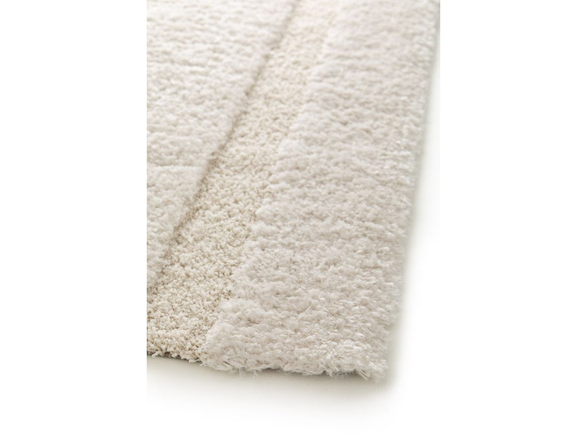 Tapis poils longs ALBA motif abstrait