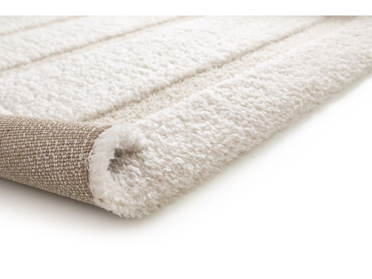 Tapis poils longs ALBA motif abstrait