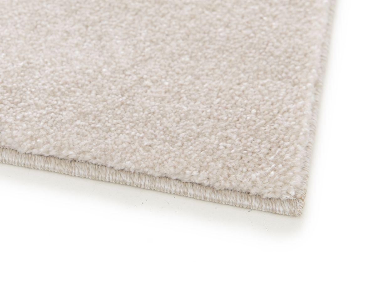 Tapis poils ras NOVA motif abstrait - Beige