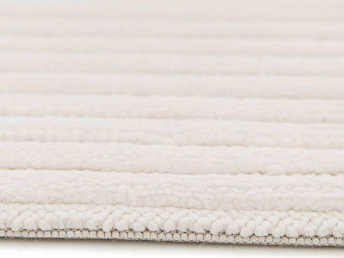 Tapis poils ras SORELLE motif géométrique - Beige