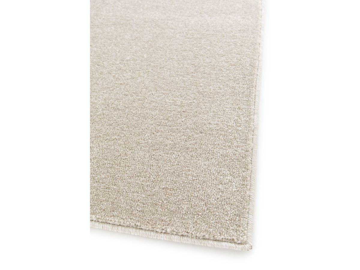 Tapis poils ras ULYS motif abstrait - Beige