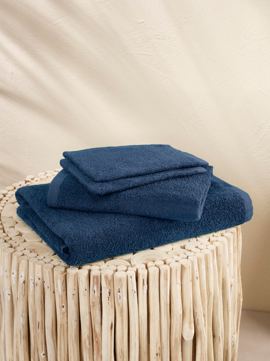 Linge De Bain Troy Navy Blue