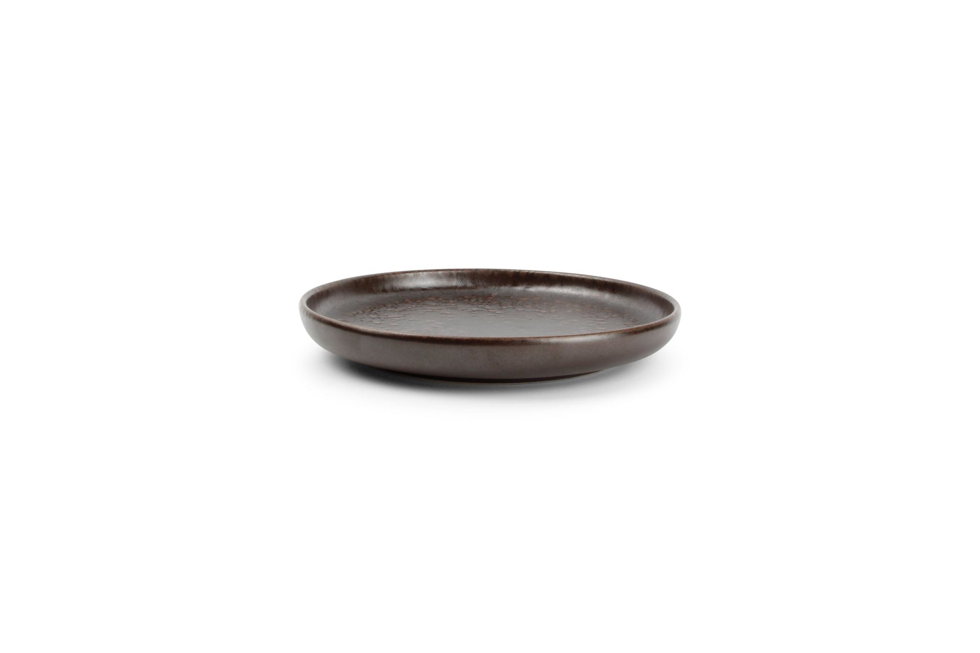 S&P - Assiette plate 17,5xH2,5 chocolate Tabo - 1 SET - 4 pièces
