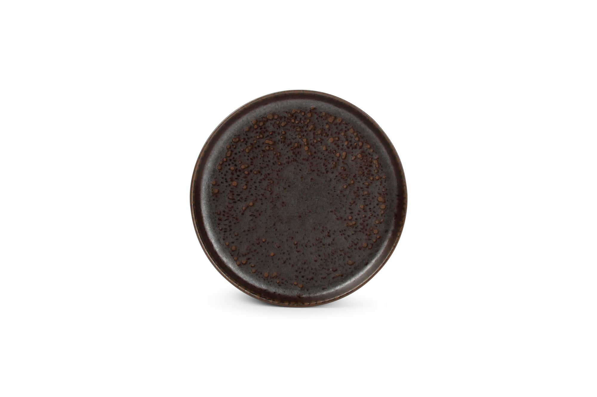 S&P - Assiette plate 17,5xH2,5 chocolate Tabo - 1 SET - 4 pièces