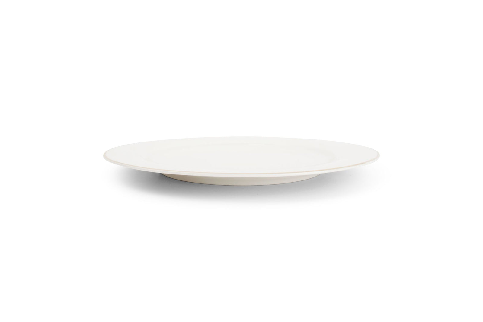 Salt & Pepper Assiette Plate 26,5cm Avec Bord Doré Era - 1 Set - 4 Pièces