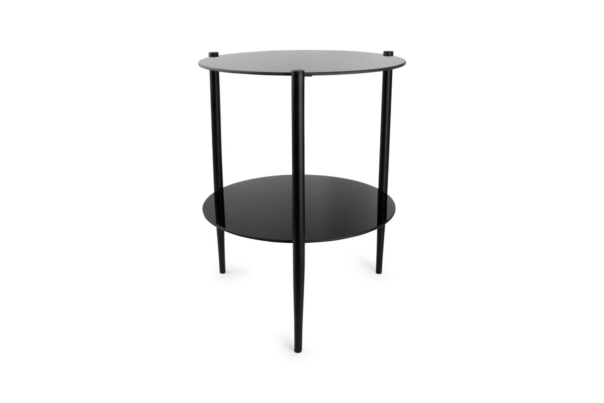 S&P - Table gigogne 36xH46cm noir Patio