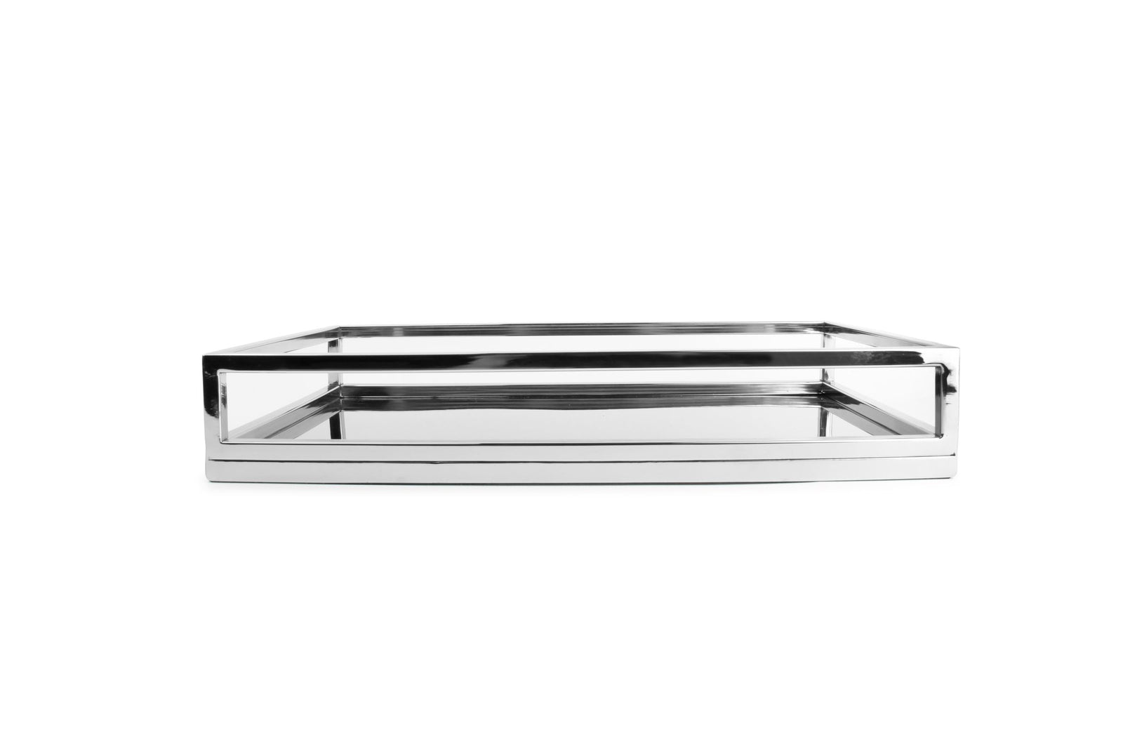 S&P - Plateau 39,5x24,5xH7cm mirroir Digna