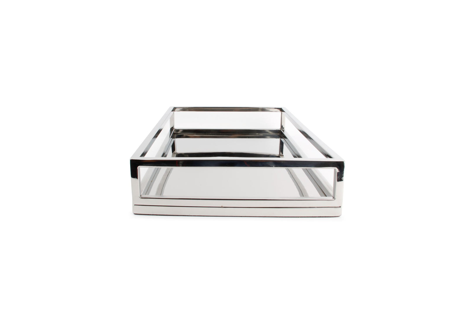 S&P - Plateau 39,5x24,5xH7cm mirroir Digna