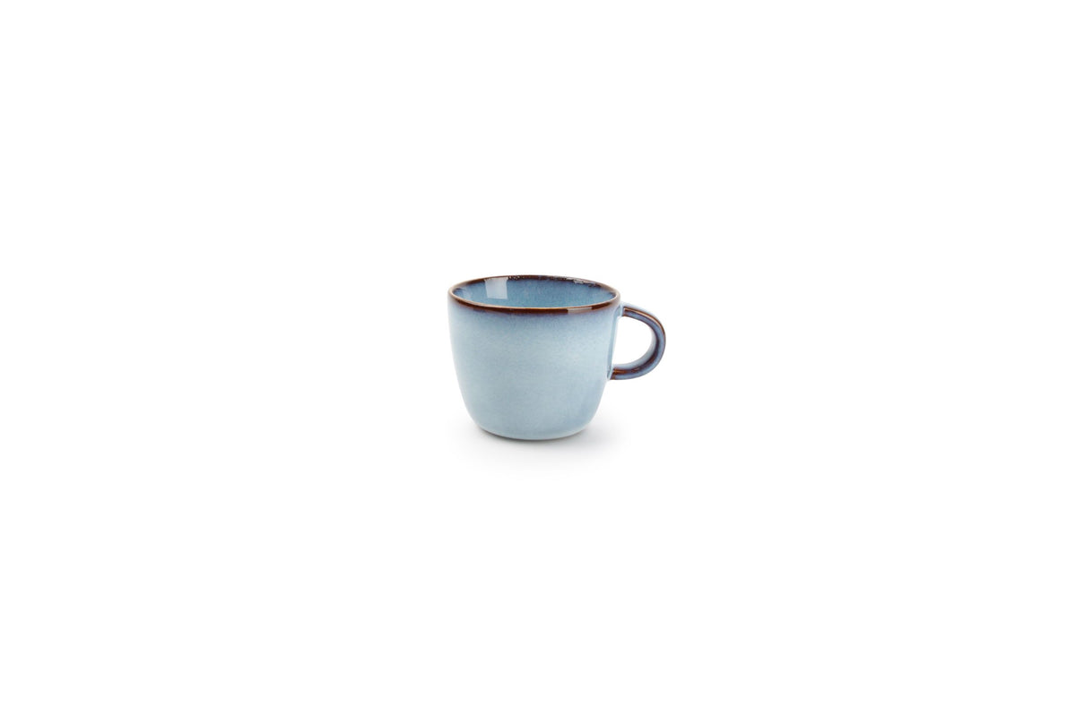 S&P - Tasse à moka 9cl et soucoupe bleu clair Marrakesh - 1 SET - 4 pièces