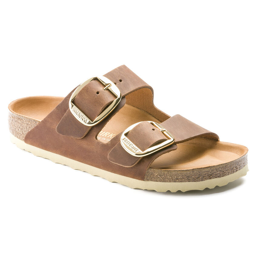 Arizona Leoi Big Buckle Cognac