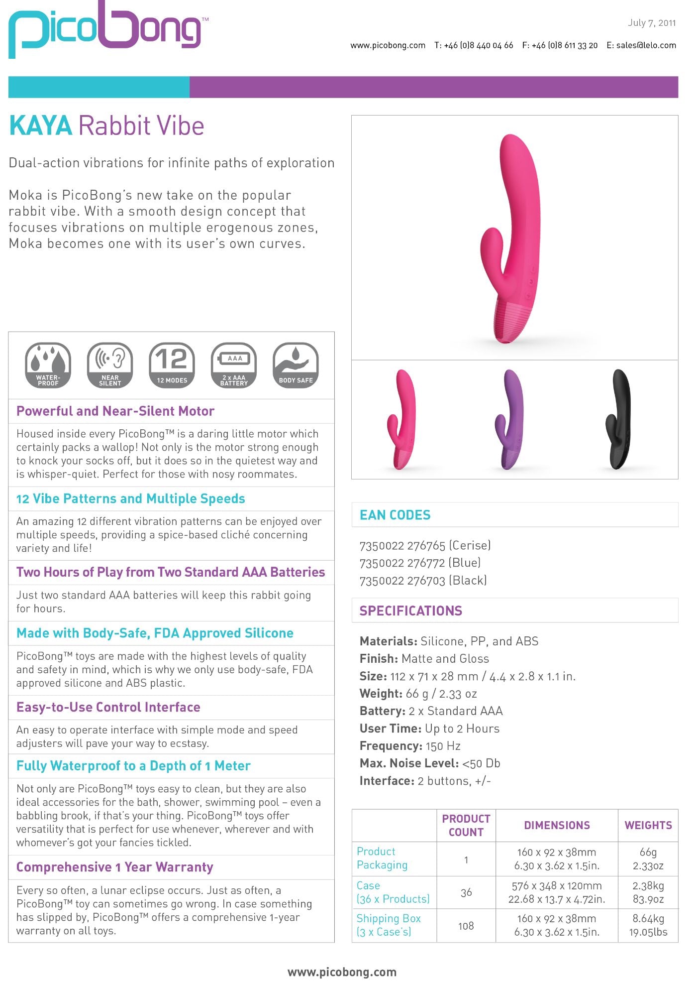 Kaya Rabbit Vibe Purple