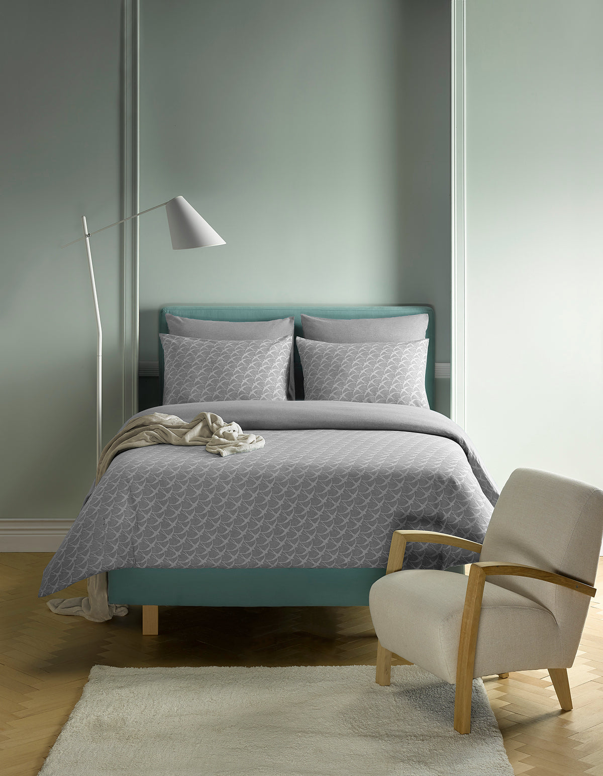 Luxury Collection - Birds Natural Grey