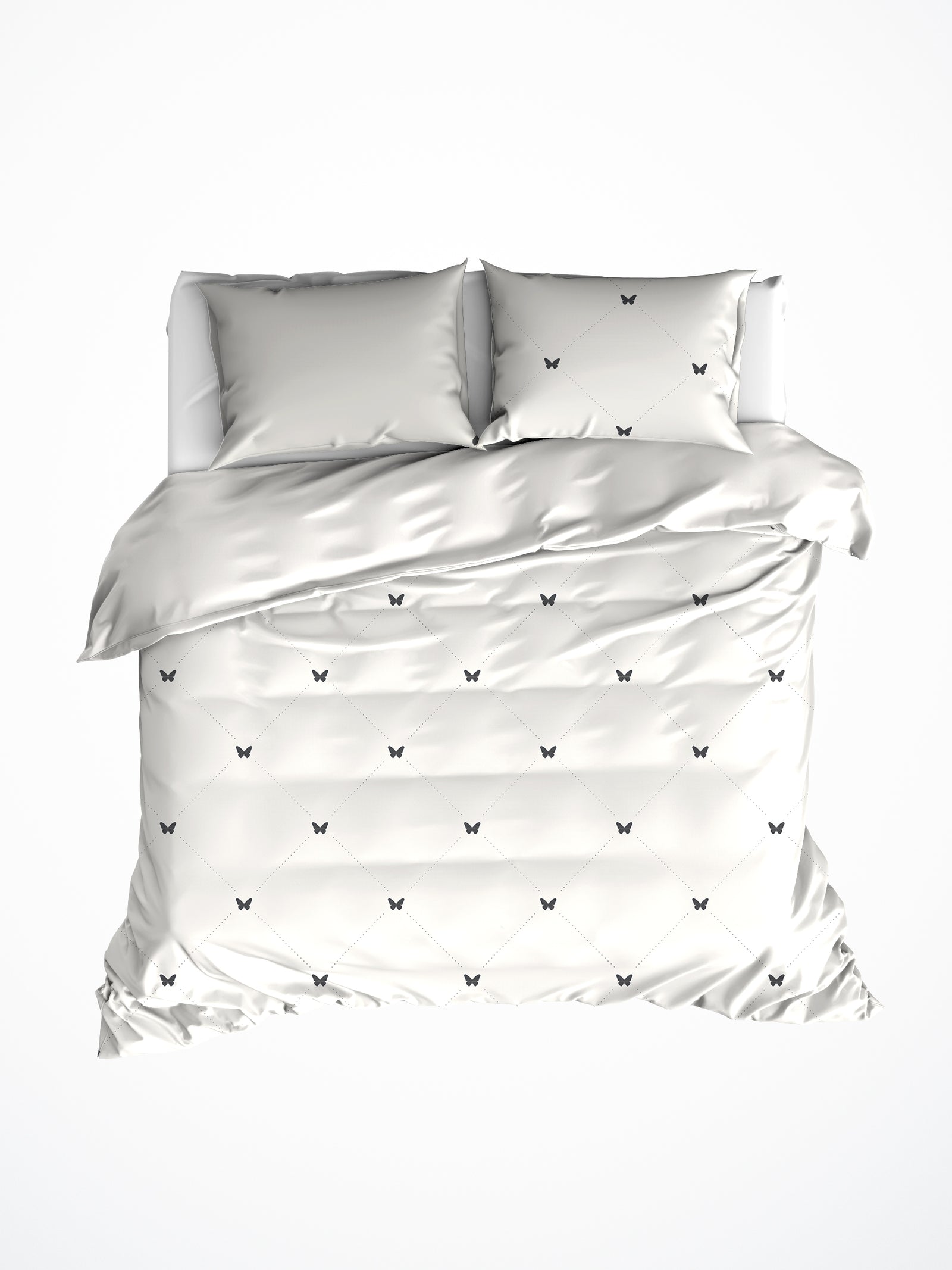 Luxury Collection - Butterflies Meteorite/off White