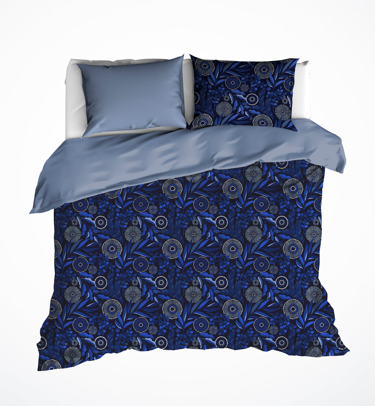 Smart Collection - Moonflower Cobalt Blue